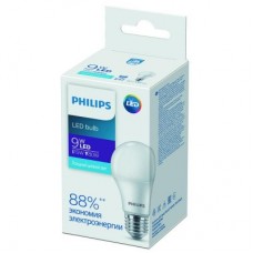 Лампа светодиодная Ecohome LED Bulb 9W E27 6500К 1PF Philips 929002299467