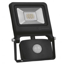 Прожектор светодиодный FLOODLIGHT VALUE SENSOR 10Вт 4000К IP44 с датчиком черн. BK LEDVANCE 4058075268685