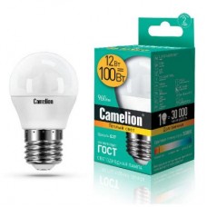 Лампа светодиодная LED12-G45/830/E27 12Вт 220В Camelion 13694