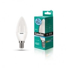 Лампа светодиодная LED10-C35/845/E14 10Вт 220В Camelion 13561