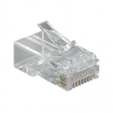 Разъем RJ45 медный 6 UTP обжимной (уп.100шт) SchE ACTPG6PTU100