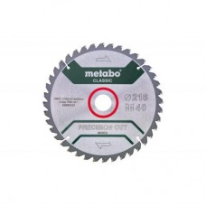 Диск пильный 216х30 HM 40WZ 5 отр. для торцовок Metabo 628060000