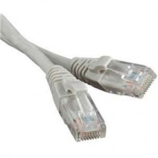 Патч-корд PC-LPM-UTP-RJ45-RJ45-C5e-10M-LSZH-GY U/UTP кат.5е LSZH 10м сер. Hyperline 42306