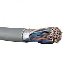 Кабель связи витая пара F/UTP кат. 5e 25х2х24AWG solid LSZH (500м) сер. (м) ITK LC1-C5E25-321