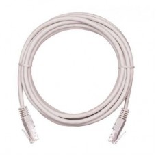 Патч-корд U/UTP 5е RJ45/8P8C 4 пары PVC мж обмедн. 1м сер. NETLAN EC-PC4UD55B-010-GY-10