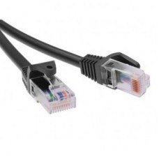 Патч-корд неэкранированный CAT6 U/UTP 4х2 LSZH 2.0м черн. DKC RN6UU4520BK