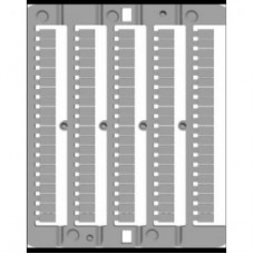 Табличка маркировочная горизонт. CNU/8/510 с 1 по 10 (уп.500шт) ДКС ZN8510H