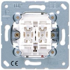 Выключатель жалюзи кнопочный с блокировкой Jung 10А 250V 539VU