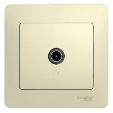 Коннектор TV антены Glossa в сборе беж. SchE GSL000296